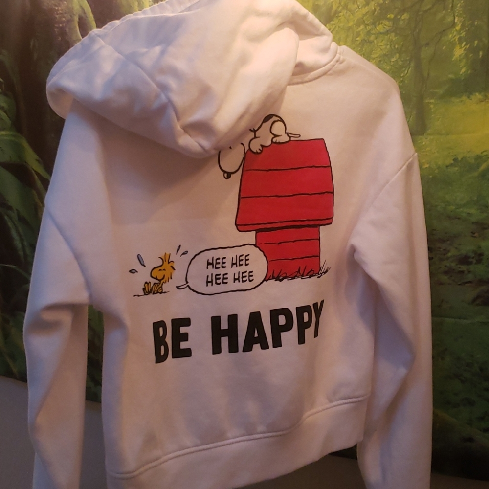 Peanuts sweatshirt crop
